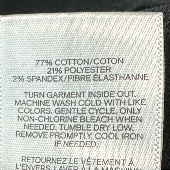 EXPRESS Perfect Curves Black High Rise Denim Legging JEANS Sz 8R Stretch… - Picture 7 of 12